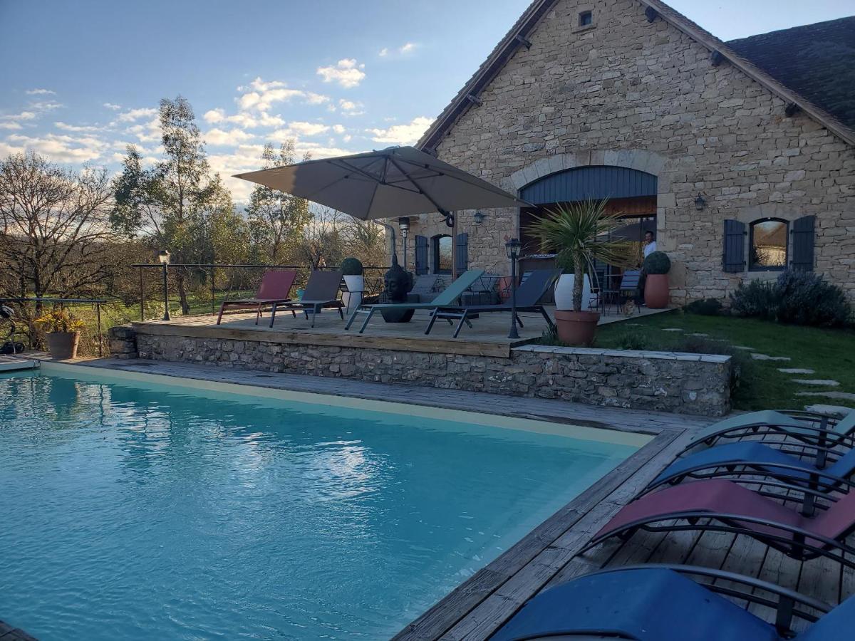 Le Roulottes Du Petit Gouffre De Padirac Avec Spa Exterior foto